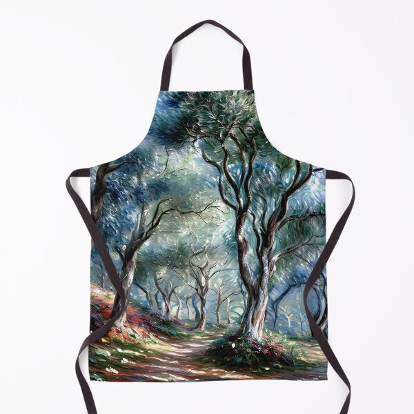 Item preview, Olive Tree Wood in the Moreno Garden: Impression of Mediterranean Splendor designed and sold by artdesignsnow.