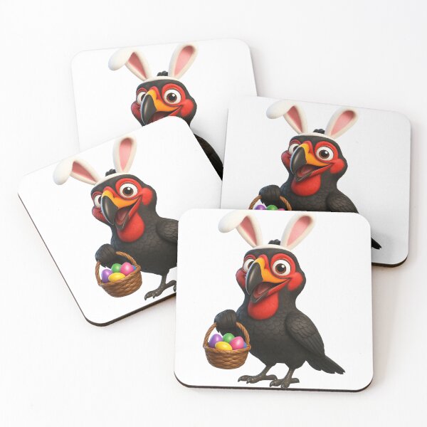 Item preview, Easter Southern Ground Hornbill designed and sold by Sillytoe.