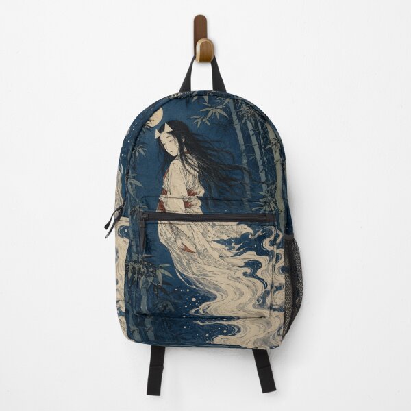 Item preview, Floating Lament - Vintage Japanese Yurei Ghost Ukiyo-e Woodblock designed and sold by bapupa.