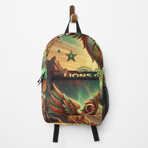 Item preview, Morocco Lions of the Atlas Soccer 2026 Vertical Poster designed and sold by Aram250.