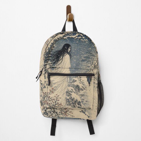 Item preview, Snowy Apparition - Vintage Japanese Yurei Ghost Ukiyo-e Woodblock designed and sold by bapupa.