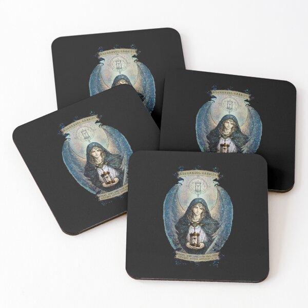 Item preview, Beautiful Archangel Cassiel - Royal Black - Visualise Invisible designed and sold by VisualiseIt.