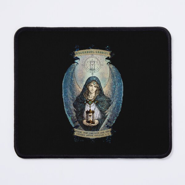 Item preview, Beautiful Archangel Cassiel - Royal Black - Visualise Invisible designed and sold by VisualiseIt.