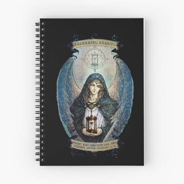 Item preview, Beautiful Archangel Cassiel - Royal Black - Visualise Invisible designed and sold by VisualiseIt.