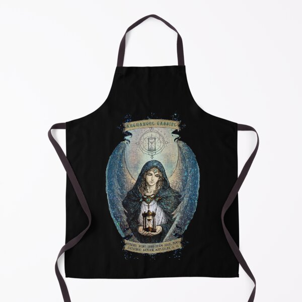Item preview, Beautiful Archangel Cassiel - Royal Black - Visualise Invisible designed and sold by VisualiseIt.