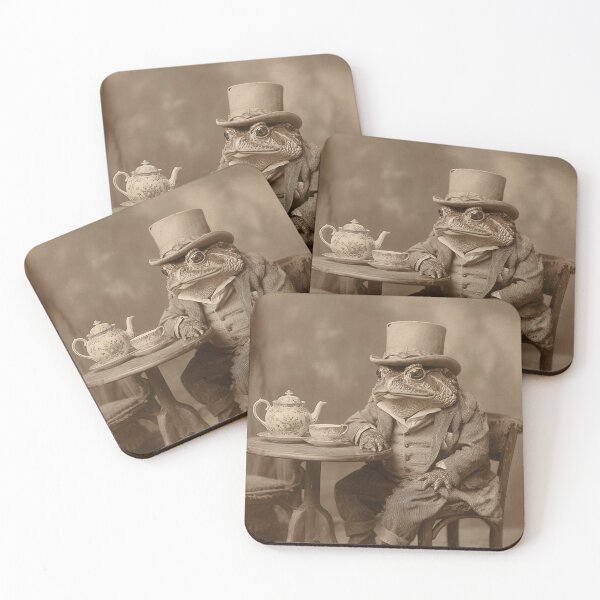 Item preview, The Toad of Afternoon Tea designed and sold by SpecInkStudio.