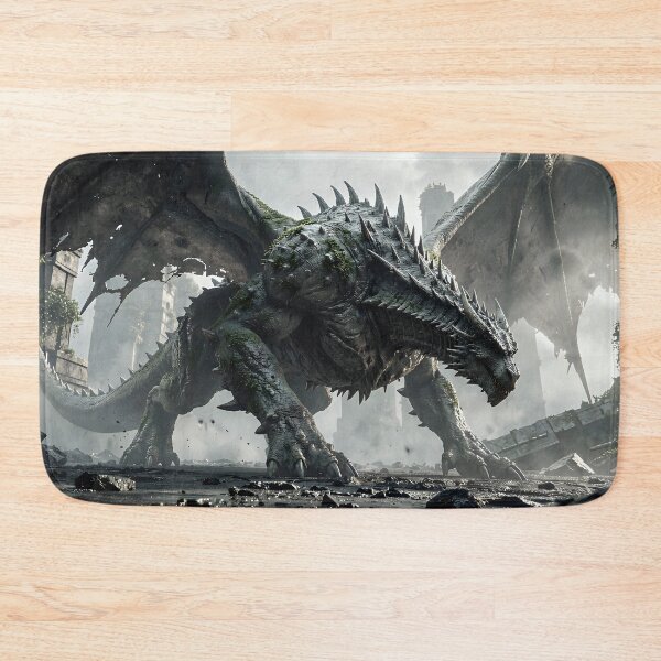 Item preview, The Shadow Dragon of the Temple Ruins designed and sold by VoidVeilStudio.