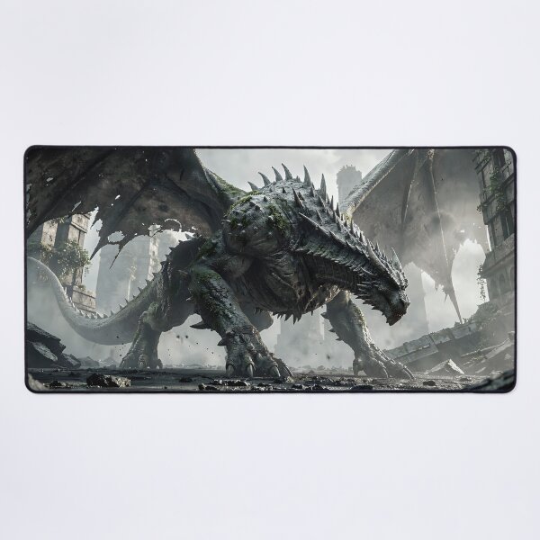 Item preview, The Shadow Dragon of the Temple Ruins designed and sold by VoidVeilStudio.