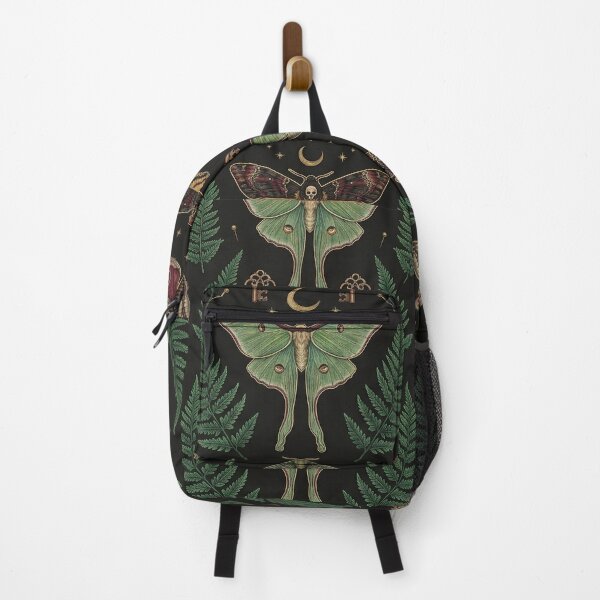 Item preview, Victorian Moth Specimen Collection – Dark Botanical Gothic Pattern designed and sold by OpenDreamArts.