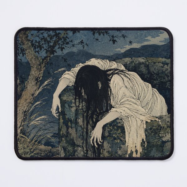 Item preview, Well Dweller - Vintage Japanese Yurei Ghost Ukiyo-e Woodblock designed and sold by bapupa.