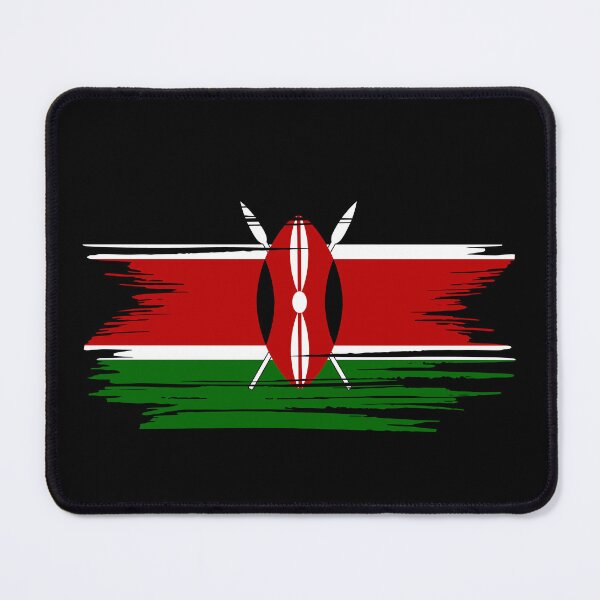 Item preview, Distressed Kenya Flag designed and sold by shitpostee.