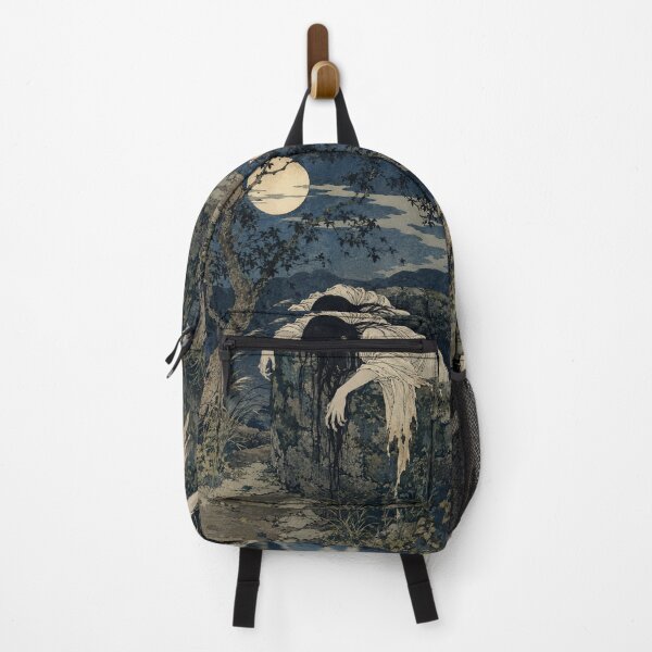 Item preview, Well Dweller - Vintage Japanese Yurei Ghost Ukiyo-e Woodblock designed and sold by bapupa.