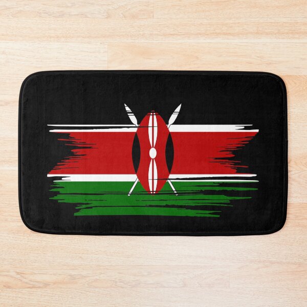 Item preview, Distressed Kenya Flag designed and sold by shitpostee.