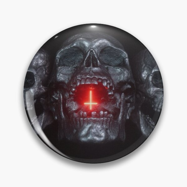 Item preview, Triple Skulls Neon Gothic designed and sold by Adronia.
