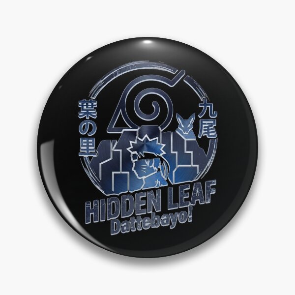 Item preview, Hidden Leaf Village Shinobi Emblem - Dattebayo Anime Streetwear designed and sold by MCHDesignST.