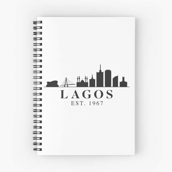 Item preview, Lagos Nigeria | City Skyline Silhouette designed and sold by MammothArt.