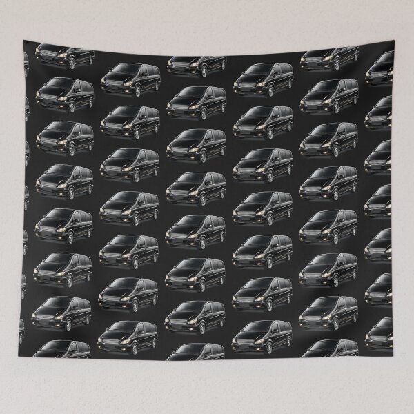 Item preview,  Van life in Black  Bold Retro Street Culture Design designed and sold by Tee-Shirt-Topia.