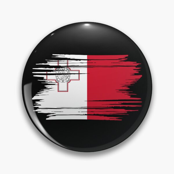 Item preview, Distressed Malta Flag designed and sold by shitpostee.