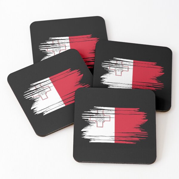Item preview, Distressed Malta Flag designed and sold by shitpostee.