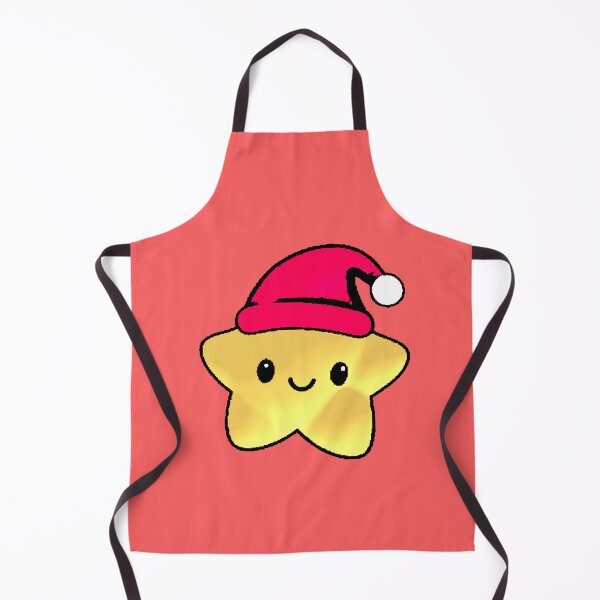 Item preview, Kawaii Christmas Star Happy Santa Hat designed and sold by AstronautMerch.