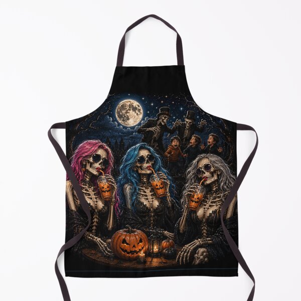 Item preview, Pumpkin Juice and Bad Decisions Skeleton Halloween Design designed and sold by MotylekAnia.