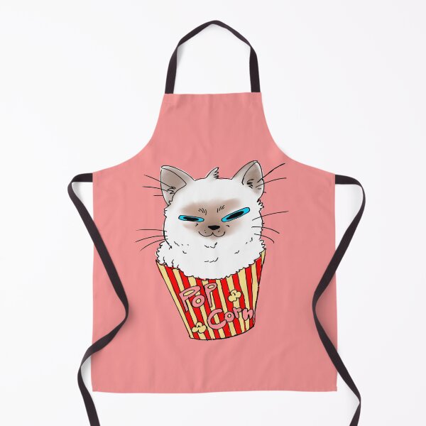 Item preview, Popcorn cat designed and sold by dusty raccoon.
