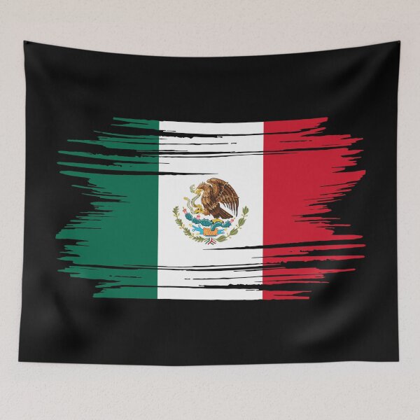 Item preview, Distressed Mexico Flag designed and sold by shitpostee.