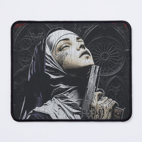 Item preview, Armed Nun Gothic Streetwear designed and sold by Adronia.