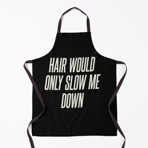 Item preview, Hair Would Only Slow Me Down Aerodynamic Typography designed and sold by Canvas Vibe Studio.