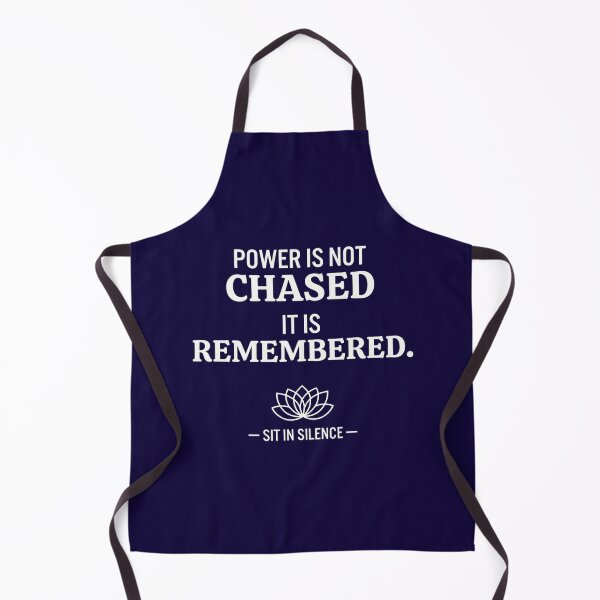 Item preview, Power Is Not Chased It Is Remembered—Soft Stillness. designed and sold by SitInSilence24.