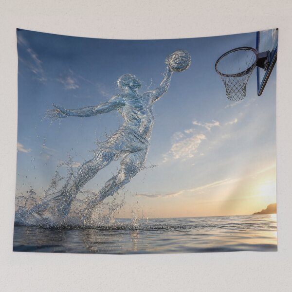 Item preview, Oceanic Slam Dunk designed and sold by DarVibe Designs.