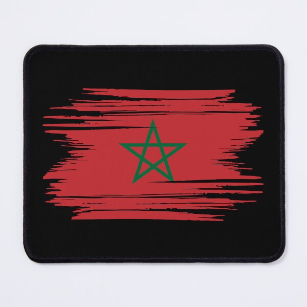 Item preview, Distressed Morocco Flag designed and sold by shitpostee.