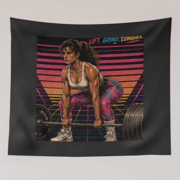 Item preview, LIFT GRIND CONQUER designed and sold by SilentRep.