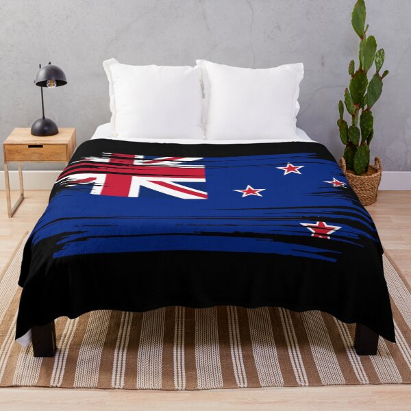 Item preview, Distressed New Zealand Flag designed and sold by shitpostee.