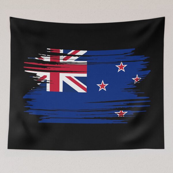 Item preview, Distressed New Zealand Flag designed and sold by shitpostee.