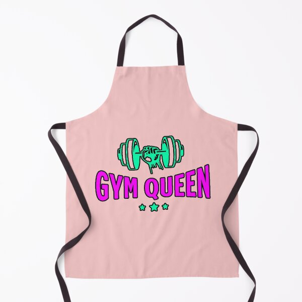 Item preview, Gym Queen Neon Pink Dumbbell Fitness for Women designed and sold by AstronautMerch.