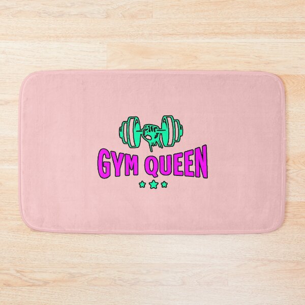 Item preview, Gym Queen Neon Pink Dumbbell Fitness for Women designed and sold by AstronautMerch.