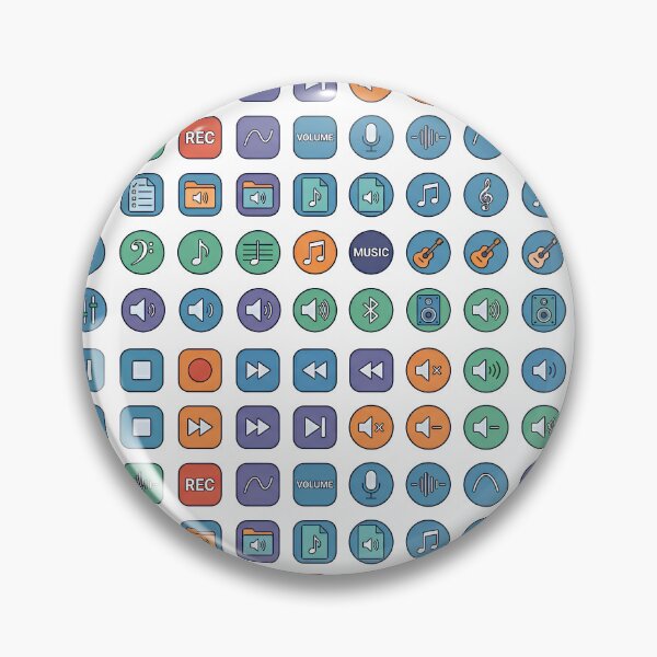 Item preview, Ultimate Sound & Audio Icon Bundle (The Clean Edition) designed and sold by Gnfree.