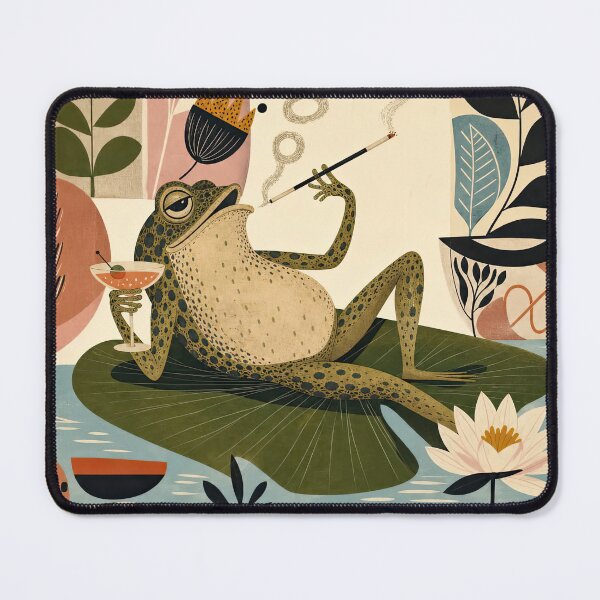Item preview, Toadily Relaxing Part 2 designed and sold by Leslie Montgomery Art.