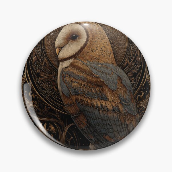 Item preview, Owl celestial moon designed and sold by desmondlyon.