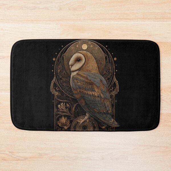 Item preview, Owl celestial moon designed and sold by desmondlyon.