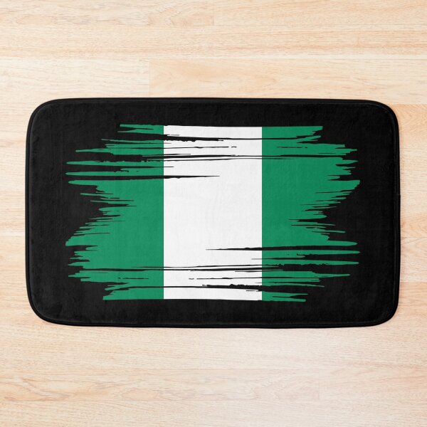 Item preview, Distressed Nigeria Flag designed and sold by shitpostee.
