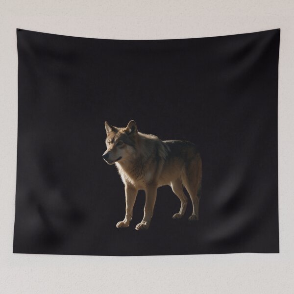 Item preview, Wolf Breaks the Collar — Gothic Cathedral Art designed and sold by GeoWhimsy Studio.