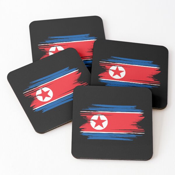 Item preview, Distressed North Korea Flag designed and sold by shitpostee.