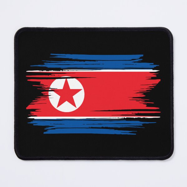 Item preview, Distressed North Korea Flag designed and sold by shitpostee.