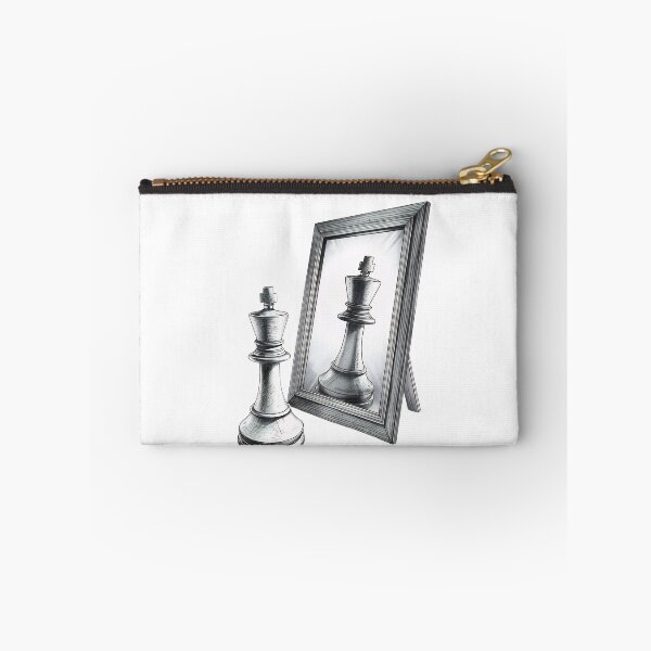 Item preview, Chess King Reflection Motivational Self-Belief Design designed and sold by Kavya Art.