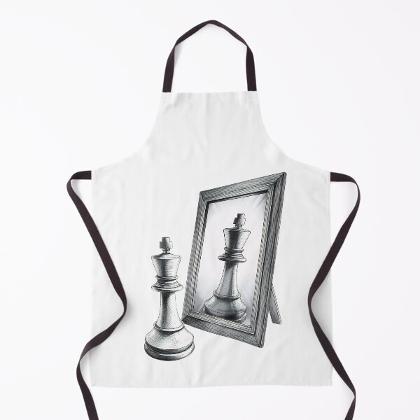 Item preview, Chess King Reflection Motivational Self-Belief Design designed and sold by Kavya Art.