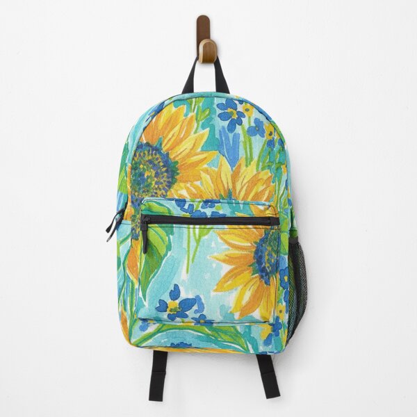 Item preview, Tropical Floral Watercolor Pattern | Preppy Summer Botanical Print |  Pink Teal Green Maximalist Design designed and sold by Desolaa_Arts.