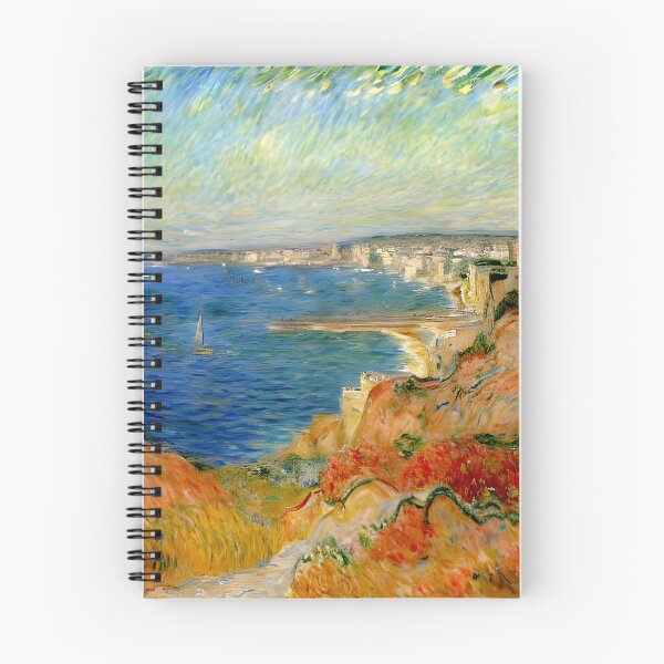 Item preview, On the Cliff near Dieppe: Impression of Normandy’s Towering Cliffs designed and sold by artdesignsnow.