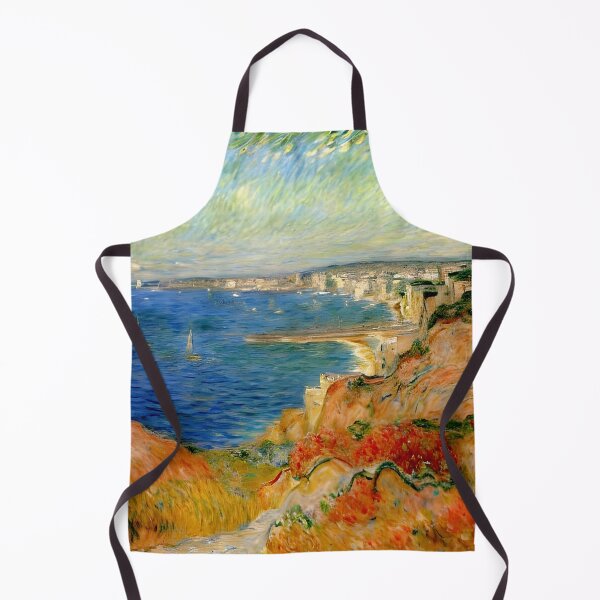 Item preview, On the Cliff near Dieppe: Impression of Normandy’s Towering Cliffs designed and sold by artdesignsnow.